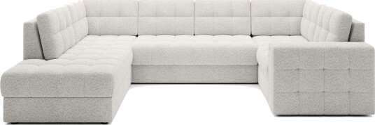 Seksjon Eltap Blewett 299x198x82 cm Royal 01 Hvit Venstre