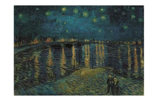Clementoni Jigsaw Puzzle Artworks Starry Night over the Rhone 1000 pcs. Gulv