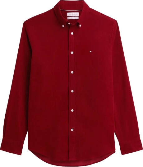 Tommy Hilfiger Solid Corduroy Rf Shirt AUTUMN RED XL Tommy Hilfiger Solid Corduroy Rf Shirt AUTUMN RED XL