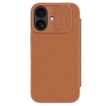 Nillkin iPhone 17 Qin Pro Flip deksel   Brun