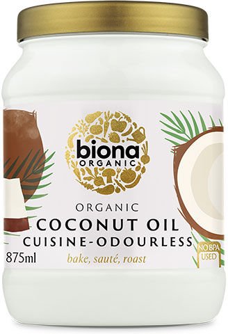 Biona Økologisk Nøytral Kokosnøttolje Øko - 875 ml Biona Økologisk Nøytral Kokosnøttolje Øko - 875 ml