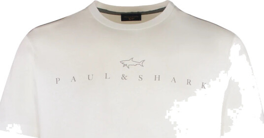 Paul & Shark Herre Topper Hvit S,