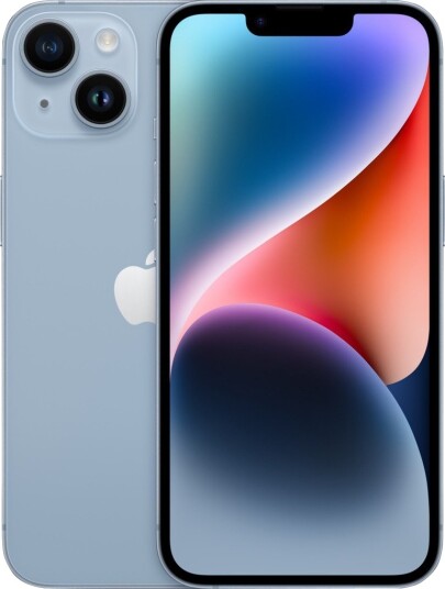 Apple iPhone 14 5G Smarttelefon 512GB Blå med OLED 6.1" Skjerm