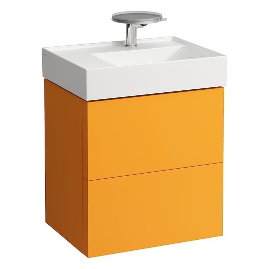 Laufen Kartell Servantskap med 2 skuffer 580x600 mm Oker Brun