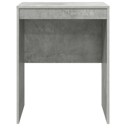  Skrivebord Betong grå Betong 60 x 50 x 76 cm Enkelt Skrivebord