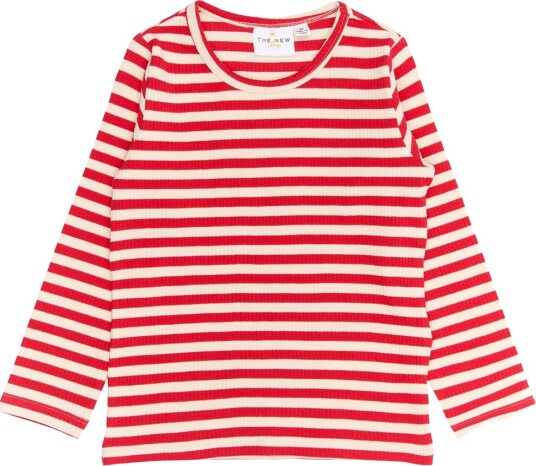 The New Tnstfro L_S Rib Tee Red 92