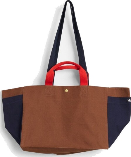 HAY Weekendbag Liten Brun Multi