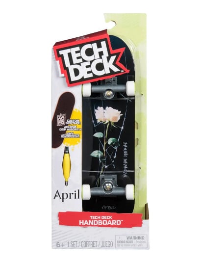 Maki Tech Deck Handboard 27cm April Black One Size