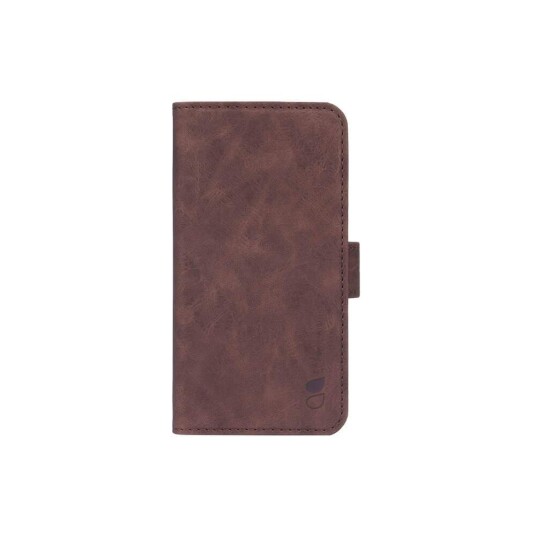 Gear mobillommebok Brun Nubuck PU iPhone 11