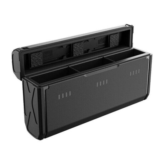 3 kanals Pocket multifunksjons ladeboks TELESIN for GoPro Hero 9 / 10 / 11 / 12