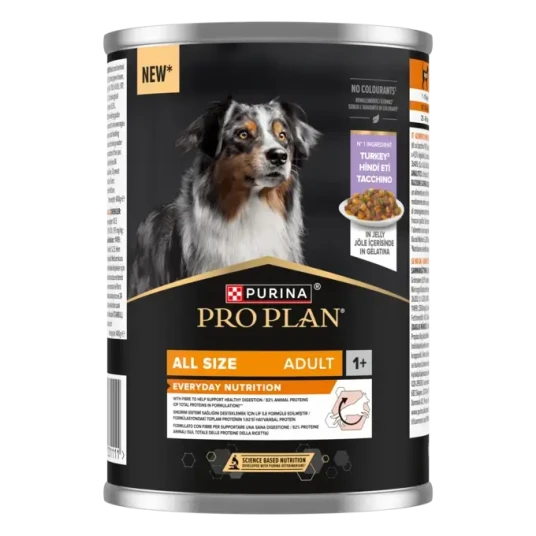 Purina Pro Plan Våtfoder Hund Kalkon I Gelé 400g - All Size Adult