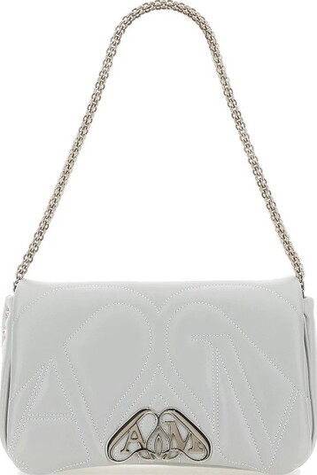 Alexander McQueen Dame Vesker Grå ONE SIZE, Alexander McQueen Dame Vesker Grå ONE SIZE,