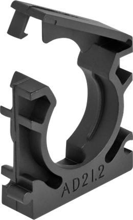 Delock - Kabelholder - With Locking Clip, 21.2 Mm - Svart (En Pakke 4)