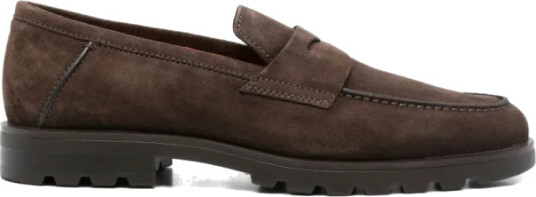 Santoni Herre Sko Brun 40 EU,