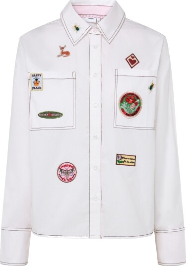 Nümph Nubadge Shirt White 36