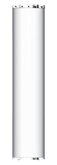 Pax Velvet håndkletørker 21 x 103 cm, elektrisk, hvit