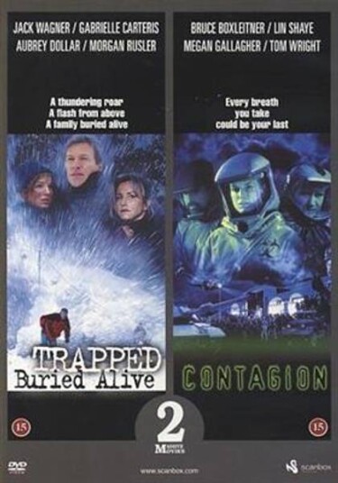 Trapped: Buried Alive / Contagion DVD 2 filmer i En