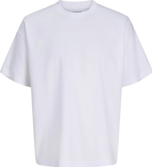 Jack & Jones Jjebarron Tee Ss O Neck Noos White M