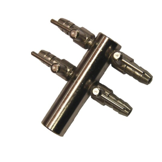 Manifold 4 port metall 8MM