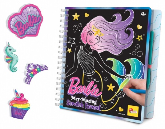 Lisciani Barbie Skrabebog 4+ år Mer-Mazing Lisciani Barbie Skrabebog 4+ år Mer-Mazing
