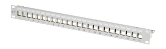 Metz Connect 130926-0003Ke Rackmontering 1U Grå 482,6 Mm 90 Mm 31,8 Mm