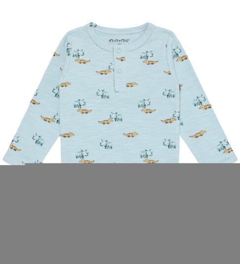 Minymo Body Ls Aop Blue 86