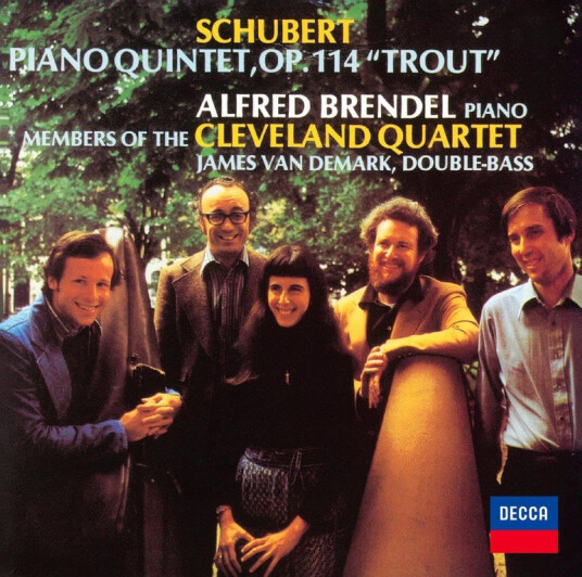 Alfred Brendel Schubert: Piano Quintet Trout CD