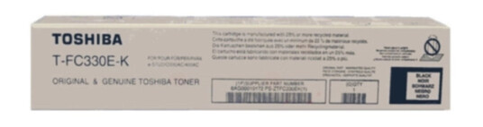 TOSHIBA T-FC330UK Tonerkassett svart, 18.400 sider TOSHIBA T-FC330UK Tonerkassett svart, 18.400 sider