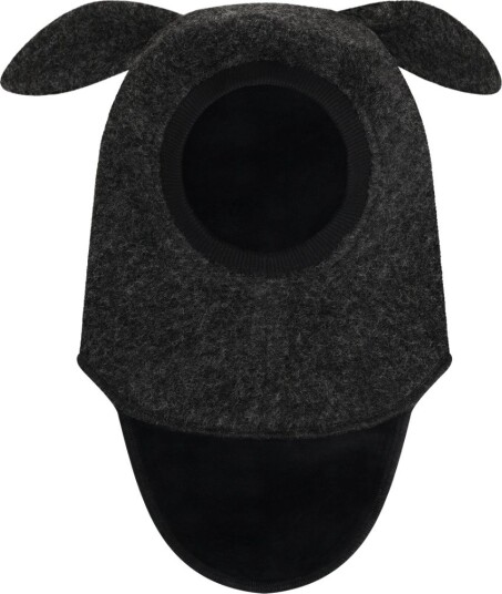 Huttelihut Balaclava Ears Wool DARK GREY MELANGE 52\2 4Y Huttelihut Balaclava Ears Wool DARK GREY MELANGE 52\2 4Y