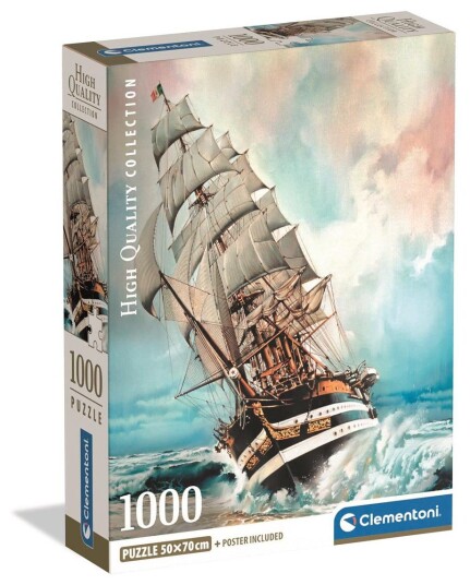 Clementoni Puslespill 1000 Brikker Amerigo Vespucci Clementoni Puslespill 1000 Brikker Amerigo Vespucci