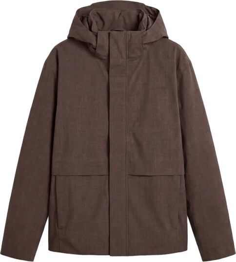 Calvin Klein Ls Heathered Nylon Int Chnnl Dow Grey S