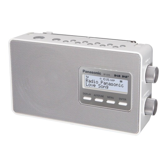 Panasonic RF-D10EG DAB Bærbar Radio Hvit 2 Watt