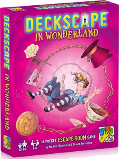 Deckscape In Wonderland Kortspill 12+ År