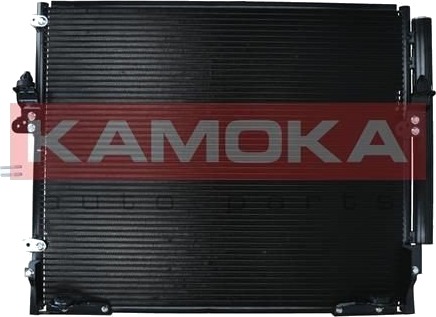 KAMOKA 7800348 Kondensator, klimaanlegg