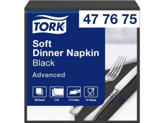 Serviett Tork 39X39 Cm 3-Lags Assortert 12 Pk X 100 Stk Serviett Tork 39X39 Cm 3-Lags Assortert 12 Pk X 100 Stk