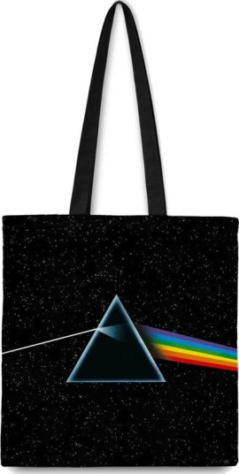 Rocksax Pink Floyd Dark Side Of The Moon Logo EcoFriendly Tote Bag Black 78859745
