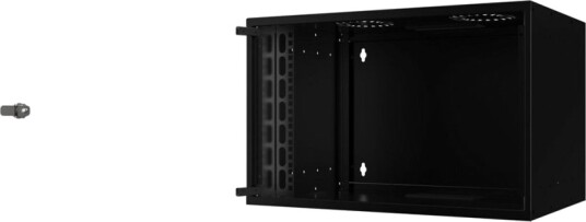 Lanview By Logon Soho Rack Skap 53 X 40 Unmounted Veggmonterbar Svart Ral 9005 7U 19" Lanview By Logon Soho Rack Skap 53 X 40 Unmounted Veggmonterbar Svart Ral 9005 7U 19"