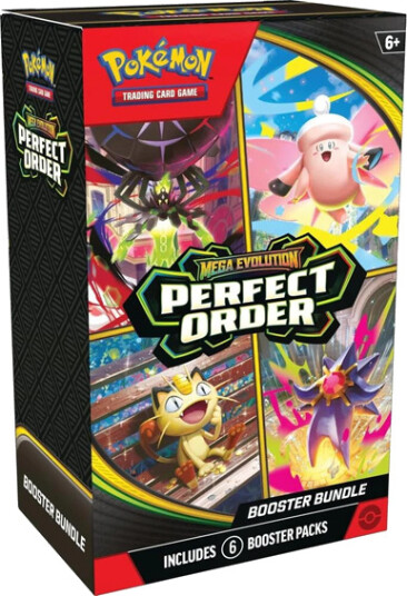 Pokemon Tc Mega Evolution Perfect Order Booster Bundle
