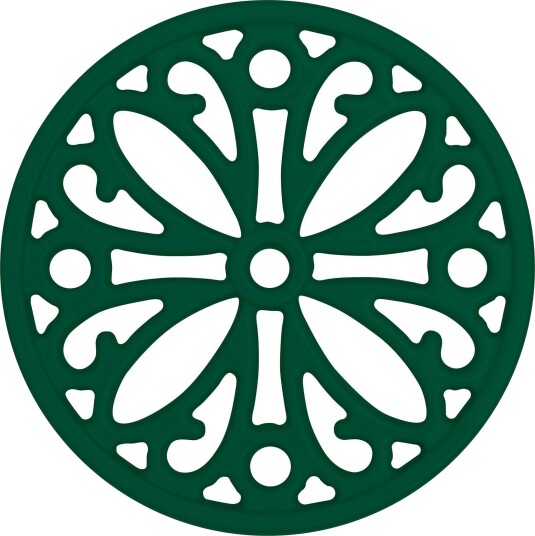Cast iron coasters Green