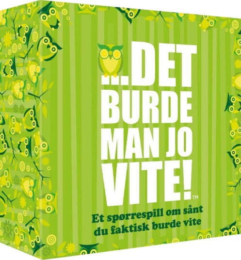 Det Burde Man Jo Vite - Selskapsspill for Barn