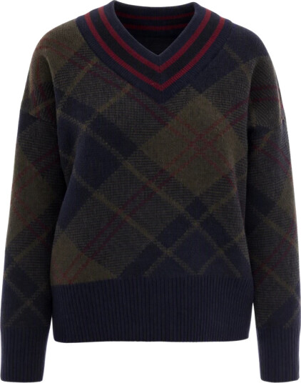 Barbour Dame Strikkevarer Flerfarget M,