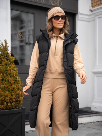 Twentyfour Mode Eva Puffy Vest Sort 34 Twentyfour Mode Eva Puffy Vest Sort 34