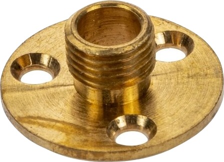 Nippelplate, 10 Mm, Messing