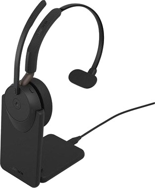 Jabra Evolve3 65 MS - USB-A with Dongle - Mono (Incl. Charging Stand) Jabra Evolve3 65 MS - USB-A with Dongle - Mono (Incl. Charging Stand)