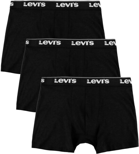 Levis Boxershorts 3 pack Black Kombinasjon LeviSmall BoxershortSvart