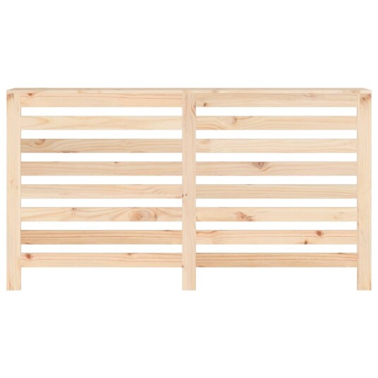 Radiatordeksel 153x19x84 cm heltre furu