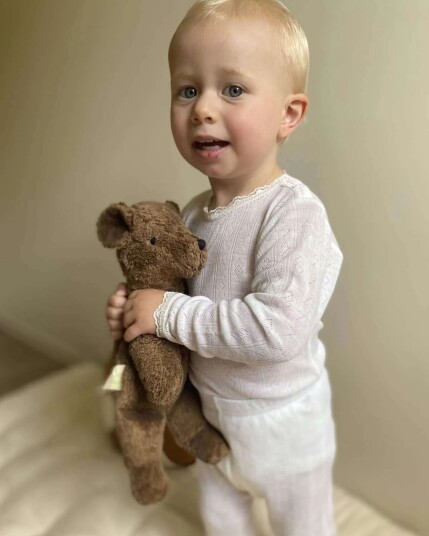 Joha Ull Body - Baby - Ull Og Silke - Pointelle - Ivory