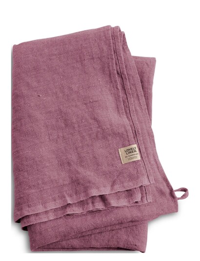 Lovely Linen Lovely Hamam Towel Purple Lovely Linen OLD ROSE 90X145CM