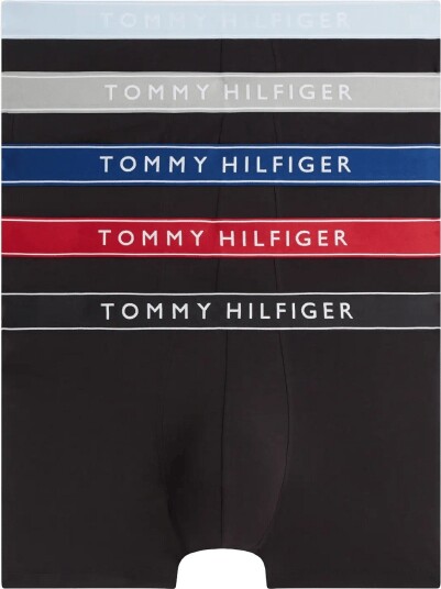 Tommy Hilfiger 5P Trunk Wb B SKY BL MED RD OP BL BLK ANTI SLV XXL