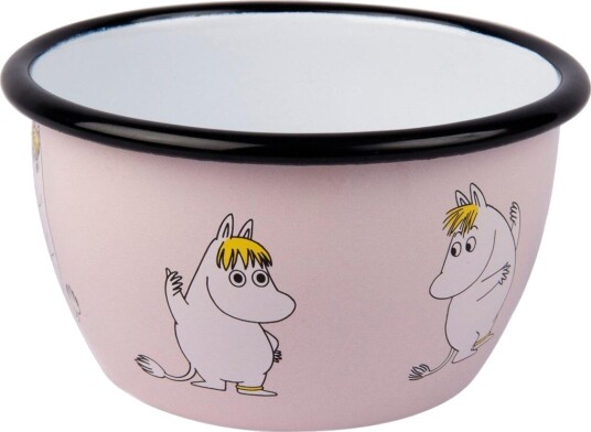 Muurla Mummi Retro emaljeskål 6 dl Snorkfrøken Muurla Mummi Retro emaljeskål 6 dl Snorkfrøken